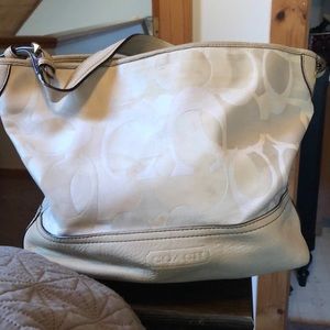 Coach purse. Some minor stains. Asking $85